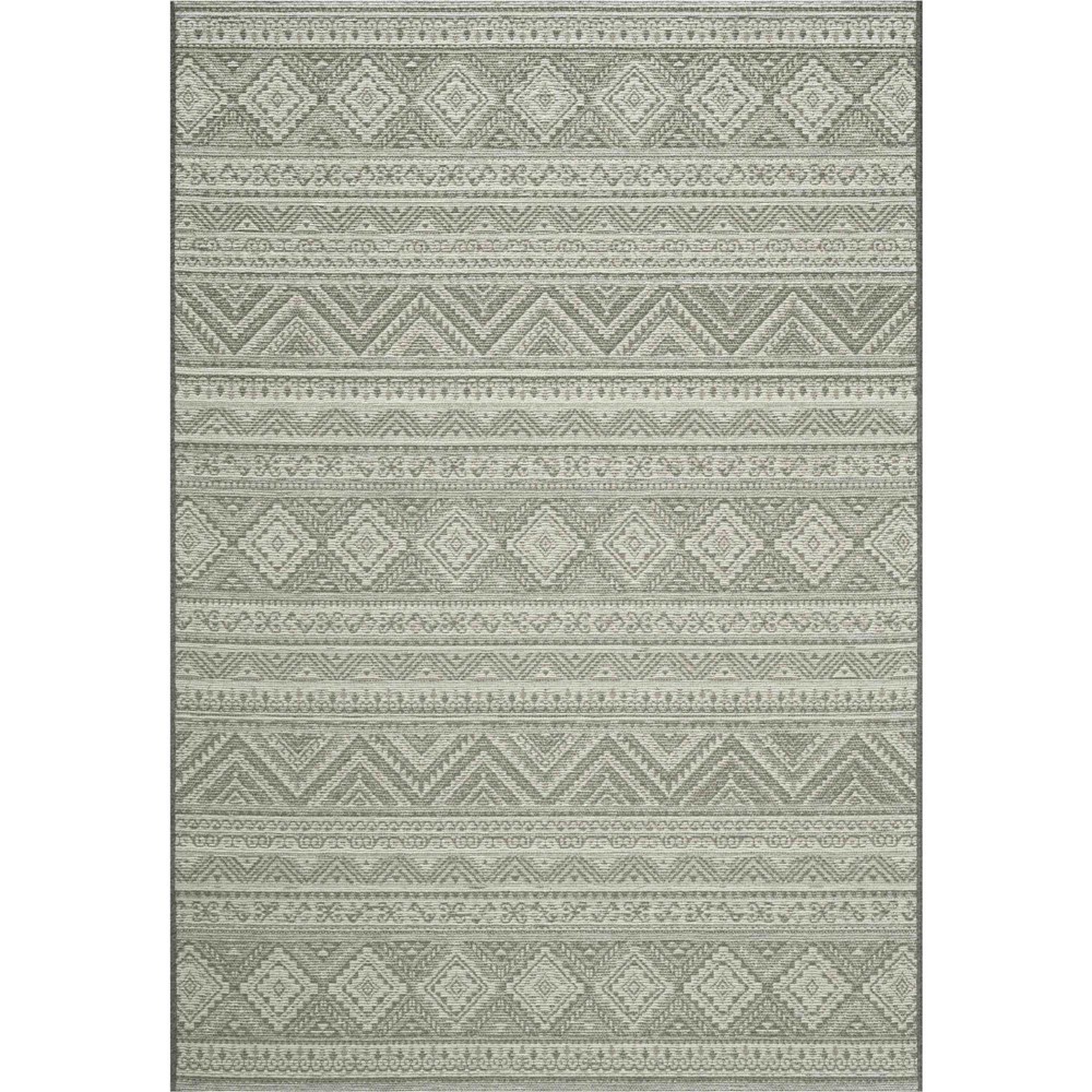 Cabana 84004 3002 Boho Flatweave Rug in Taupe Beige